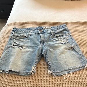 AG Distressed Denim Women Shorts